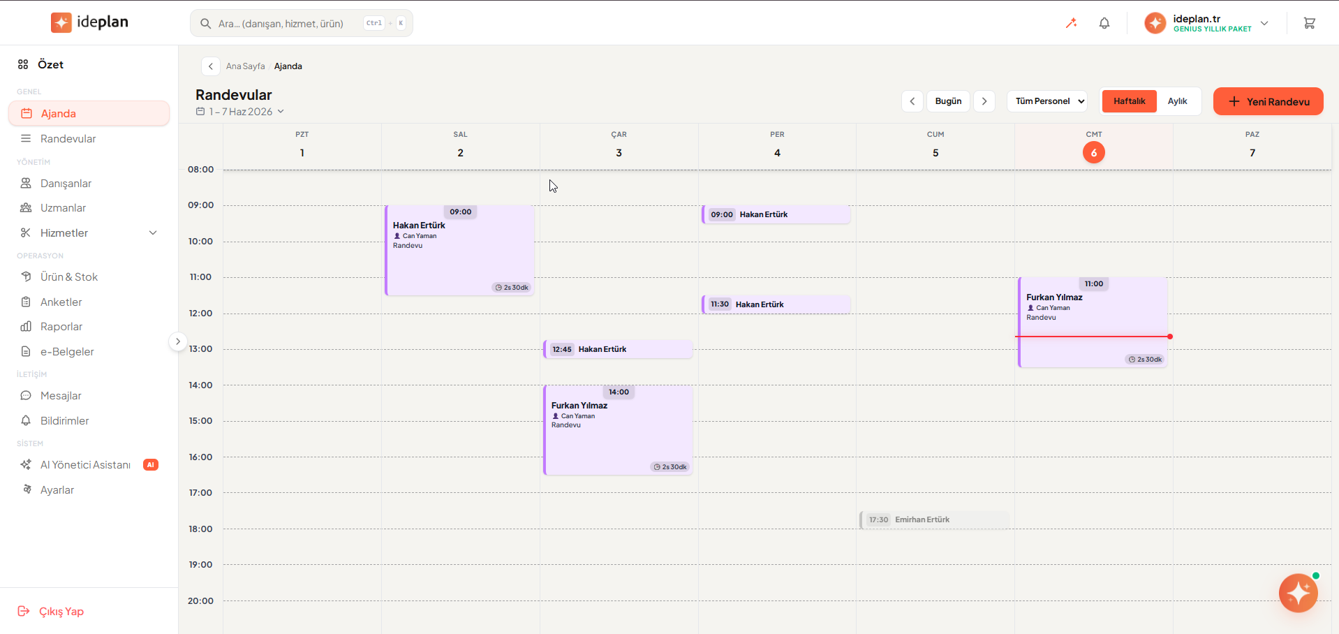 ideplan Dashboard